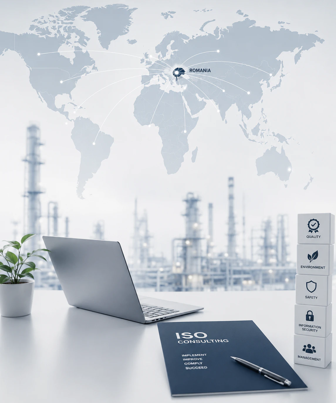 QMS International ISO consulting projects across Europe